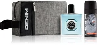 Denim Black Zestaw Kosmetyczka + Dezodorant w sprayu 150 ml + Woda po goleniu 100 ml - Zestawy kosmetyków męskich - miniaturka - grafika 2