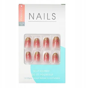 Tipsy Sztuczne Paznokcie Zdobione Wzory 24 szt 85 - Sztuczne paznokcie i akcesoria - miniaturka - grafika 13