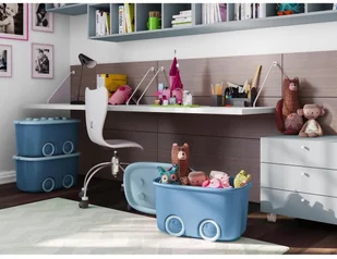 Kis Pojemnik na zabawki KIS Funny Box, różnokolorowy, 46 l - Pojemniki na zabawki - miniaturka - grafika 7