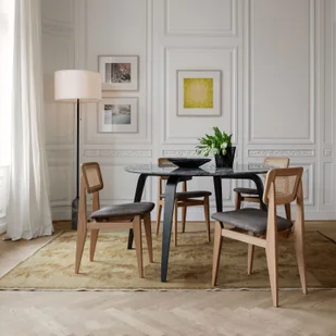 GUBI GUBI Gravity lampa podłogowa szary marmur/kremowa - Lampy stojące - miniaturka - grafika 2