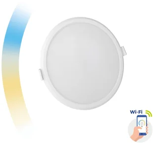 Spectrum Inteligentna oprawa sufitowa podtynkowa okrągła LED SMART Algine 12W Wi-Fi CCT DIMM SLI038016CCT - Systemy inteligentnych domów - miniaturka - grafika 2
