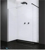 Kabiny prysznicowe - Radaway Kabina Walk-in 120 Modo New II Black Radaway (389124-54-01) - miniaturka - grafika 1