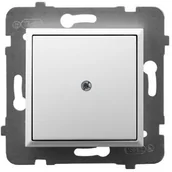 Klawisze i ramki - Ospel ARIA Zaślepka biała Z-1U/M/00 Z-1U/M/00 - miniaturka - grafika 1