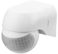 Czujniki ruchu i zmierzchu - Panlux Czujnik ruchu PIR 180° IP44 biały - miniaturka - grafika 1