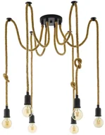Lampy sufitowe - Eglo 43195 - Żyrandol na lince RAMPSIDE 6xE27/28W/230V - miniaturka - grafika 1