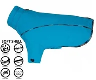 Ubranka dla psów - Grande Finale Kurtka niebieski SOFTSHELL r.8/43cm - miniaturka - grafika 1