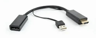 Gembird Adapter HDMI do Display Port czarny DSC-HDMI-DP - Adaptery i przejściówki - miniaturka - grafika 5