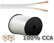 Akcesoria car audio - MANAX Przewód głośnikowy 2 X 1,5 MM biały 20 m ring MX-SC2150W-20 - miniaturka - grafika 1