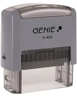 Genie S-402 zestaw stempli (w zestawieakcesoria, poduszka do stempli) S-402 - Pieczątki Genie S-402 zestaw stempli (w zestawieakcesoria, poduszka do stempli) S-402 - Pieczątki - miniaturka - grafika 1