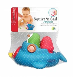 B-Kids Pingwinki kąpielowe Infantino 1_702924 - Zabawki do kąpieli - miniaturka - grafika 3