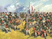 Modele do sklejania - Zvezda Russian Infantry of Peter I - miniaturka - grafika 1