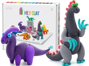 TM Toys Hey Clay Mega Dinos Masa plastyczna Ciastolina - Masy plastyczne - miniaturka - grafika 21