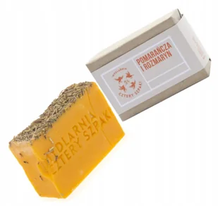 Mydlarnia Cztery Szpaki Mydło Pomarańcza Rozmaryn - Mydła - miniaturka - grafika 2