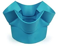 Pudła i pojemniki do przechowywania - BeWare beware 198071 koszyk na silikonowe Lily 01 20 x 10 cm, niebieski 91.101.40.0065 - miniaturka - grafika 1