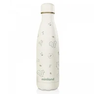 Akcesoria do karmienia - Miniland Termos butelka dla rodzica 500 ml z naturalnym motywem - Królik ML89346 N04/2020 - miniaturka - grafika 1
