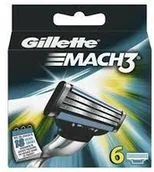 Maszynki do golenia i wkłady - Gillette Mach 3 wymienne ostrza do maszynki do golenia 6szt 50154-uniw - miniaturka - grafika 1