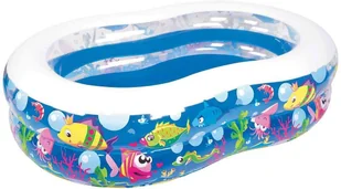 Jilong Basen dziecięcy rybki ósemka 175x109x46cm 10118 vic-20701-0 - Baseny ogrodowe - miniaturka - grafika 2