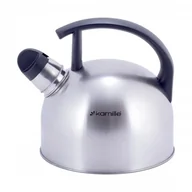 Czajniki na gaz - Kamille Czajnik stalowy z wyjmowanym gwizdkiem 1,5L 1080 - miniaturka - grafika 1