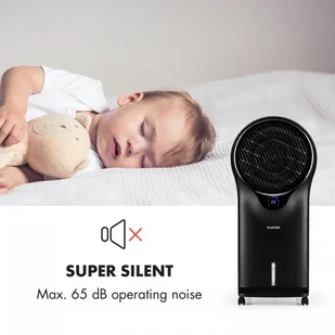 Klarstein Whirlwind 3-in-1 Klimatyzator wentylator schładzacz powietrza nawilżacz powietrza czarny ACO4-Whirlwind-B - Klimatory - miniaturka - grafika 4