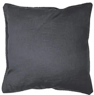 Poduszki dekoracyjne - DOUCEUR D'INTERIEUR douceur D l'intérieur  1604659, poduszka obrębek Panama, 40 x 40 cm, uni, PaNAMA kolorów uni, szary 1604659 - miniaturka - grafika 1