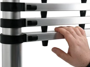 VOREL DRABINA ALU TELESKOPOWA 3,8M 13 STOPNI 17702 - Drabiny - miniaturka - grafika 7