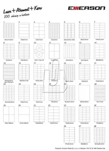 Emerson Etykiety 70,0 x 42,3 (21) - Etykiety do drukarek - miniaturka - grafika 3