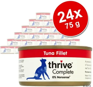 Thrive Megapakiet Complete, 24 x 75 g - Sardynki i makrela - Mokra karma dla kotów Thrive Megapakiet Complete, 24 x 75 g - Sardynki i makrela - Mokra karma dla kotów - miniaturka - grafika 1