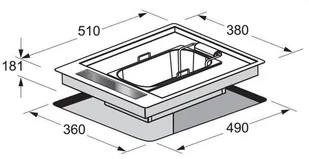 Płyta gazowa do zabudowy Fulgor-Milano CPH 402 G TC X - Płyty gazowe do zabudowy - miniaturka - grafika 8