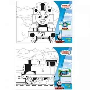 Starpak Podobrazie z nadrukiem Tomek i przyjaciele - Zabawki kreatywne - miniaturka - grafika 2