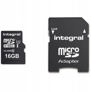Integral MicroSDHC Class 10 Ultima Pro 16GB + adapter (INMSDH16G10-90U1) - Karty pamięci - miniaturka - grafika 2