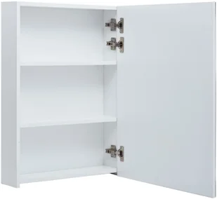 vidaXL Szafka łazienkowa z lustrem i LED, 50 x 13 x 70 cm - Szafki łazienkowe - miniaturka - grafika 4