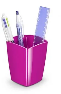 CEP Pojemnik na długopisy Pro Gloss, polistyren, różowy C530G-13 - Przyborniki na biurko - miniaturka - grafika 2