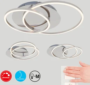 Briloner Lampa sufitowa LED 3228-018 ściemniana - Lampy sufitowe - miniaturka - grafika 2