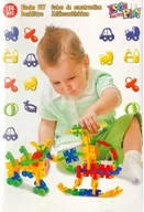 Klocki - Let's Play Let's Play Zestaw klocków konstrukcyjnych dla dzieci (Zestaw 1) 8711252008325SET1 - miniaturka - grafika 1