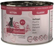 Mokra karma dla kotów - Catz Finefood Kitten N.03 Drób puszka 200g - miniaturka - grafika 1