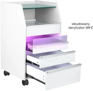 ACTIVE Pomocnik podologiczny 984 szary P129113 - Meble kosmetyczne - miniaturka - grafika 21