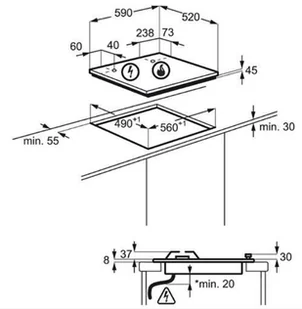 Płyta gazowa do zabudowy Electrolux EGS6436RK - Płyty gazowe do zabudowy - miniaturka - grafika 5