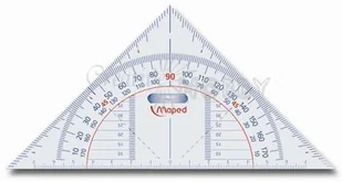 Maped Ekierka TECHNIC Z KĄTOMIERZEM 277747 - Linijki, ekierki - miniaturka - grafika 5