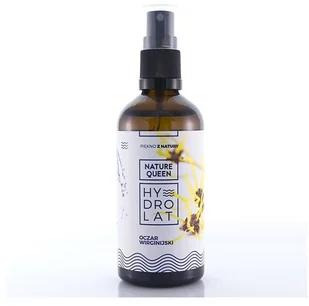 Nature Queen Nature Queen, hydrolat oczarowy, 100 ml - Toniki i hydrolaty do twarzy - miniaturka - grafika 2