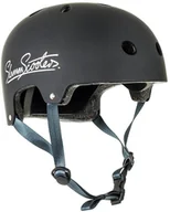 Akcesoria do skatingu - Slamm Slamm Logo black skate board kask - XXS/XS - miniaturka - grafika 1