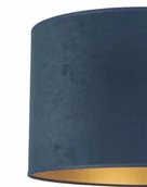 Lampy stojące - Euluna Lampa stołowa Golden Roller niebieska/złota 30cm - miniaturka - grafika 1