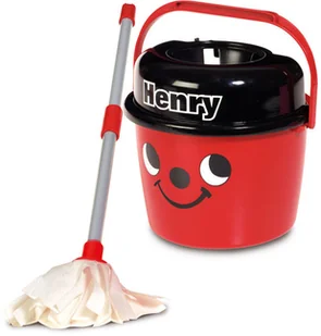 NUMATIC Zabawka NUMATIC Henry Wózek Deluxe z ręcznym odkurzaczem - Zabawki AGD - miniaturka - grafika 5