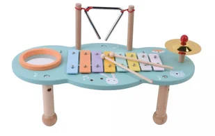 Adam Toys Stolik Muzyczny Edukacyjny Instrumenty - Zabawki interaktywne dla dzieci - miniaturka - grafika 2