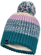 Czapki i chusty sportowe damskie - Buff Czapka dla dzieci Lifestyle Kids Knitted & Fleece Band Hat SIBYLLA AQUA 126473.711.10.00 - miniaturka - grafika 1