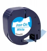 Papier do drukarek - Dymo Taśma do LetraTag 12mmx4m Biała 18774 - miniaturka - grafika 1