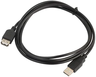 Digitus AK-300200 018-s1.8 M długość wtyczka USB 2.0 A A puszki przedłużenie kabla czarny - Kable USB - miniaturka - grafika 6