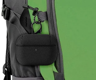 Apple Alogy Etui nylonowe Alogy obudowa ochronna do AirPods Pro Czarne 9458X1 - Akcesoria do słuchawek - miniaturka - grafika 4