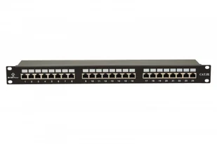 ALANTEC A-LAN Patchpanel FTP 24 porty kat 5e pełny PK006 - Pozostałe akcesoria sieciowe - miniaturka - grafika 2