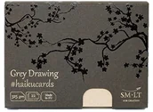 Notesy i bloczki - SMLT smlt C-22 (325) Haiku Cards 147 X 106 MM szara kart papierowe w Box, 325 GSM, 22 kartek - miniaturka - grafika 1