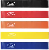 Gumy, taśmy, ekspandery - SMJ sport Zestaw taśm oporowych EX003 5szt. - miniaturka - grafika 1